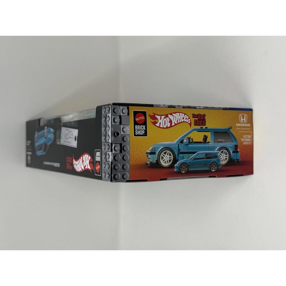 Hot Wheels Hot Ones Custom 90 Honda Civic EF Mattel Brick Shop Exclusive - Picture 2 of 6